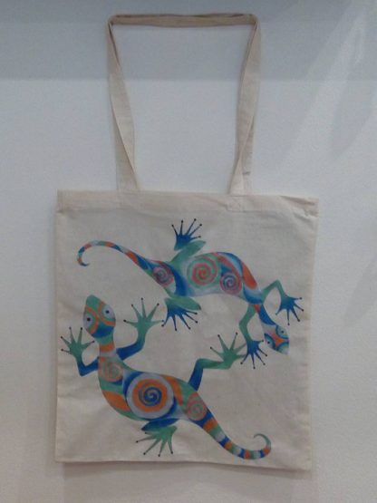 originální malovaná taška